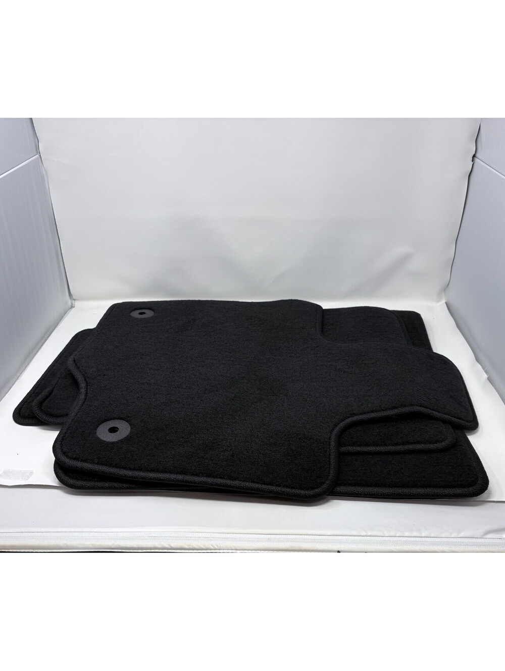 Ford F-150 Super Crew 2021-25 OEM Black Carpet Floor Mats HBAXB ML3B-1613087-AAW